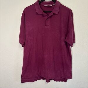 Levi’s Men’s Maroon Polo Shirt – Size XL
